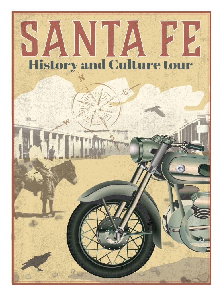 Santa Fe Sidecar website graphic