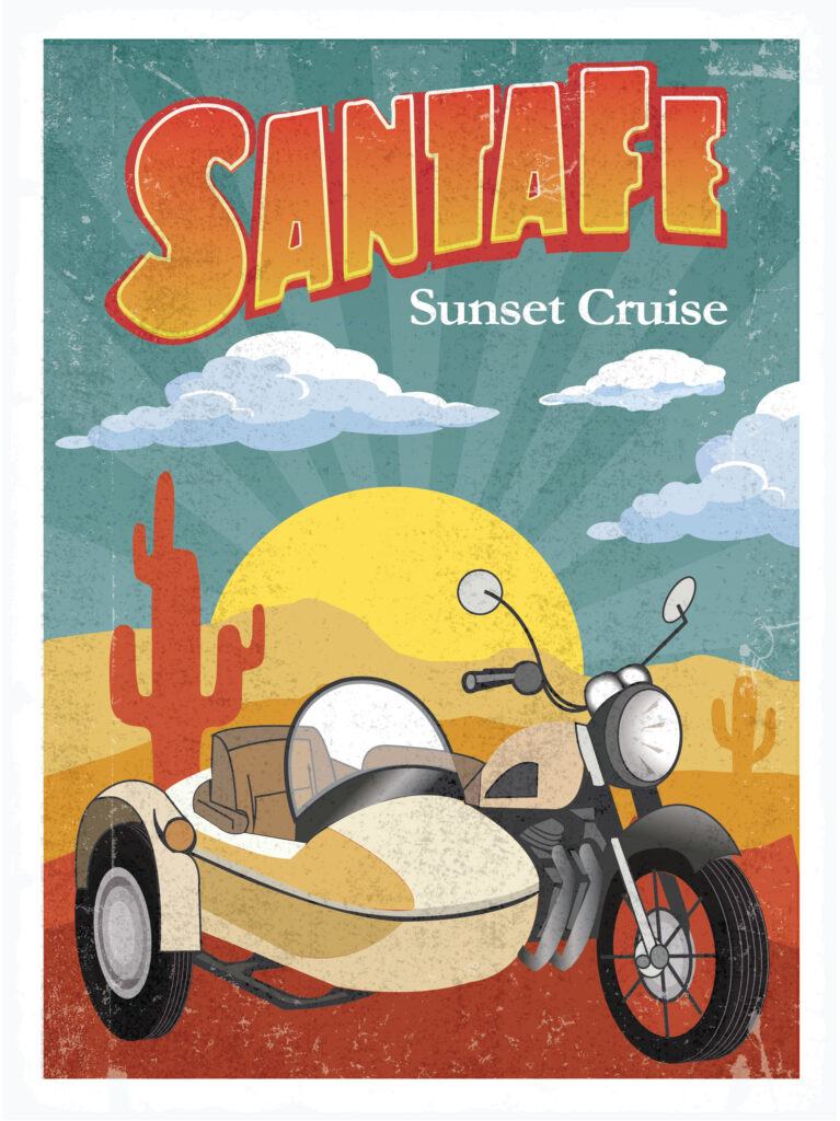 Santa Fe Sidecar website graphic