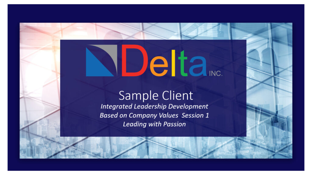 Delta, Inc. PowerPoint pitch deck design